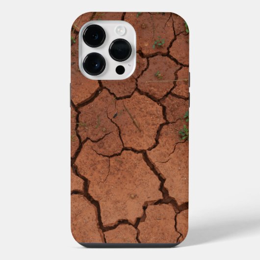 Coque Pour Pour iPhone 14 Pro Max sol sec et fissuré (Verso)