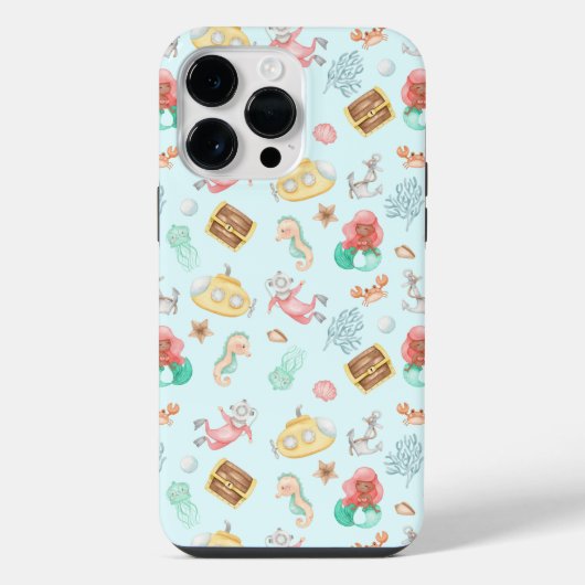 Coque Pour Pour iPhone 14 Pro Max Sous l'océan (Verso)
