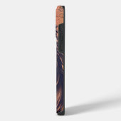 Coque Pour Pour iPhone 14 Pro Max Steampunk Couleur Gradient Lion Rustique (Côté gauche)