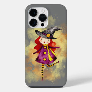 Coque Pour Pour iPhone 14 Pro Max Stellalunarts Halloween Sorcière Fille Mignonne à