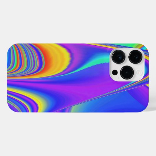 Coque Pour Pour iPhone 14 Pro Max Summerfeel, Rainbowart 3D Abstrait (Verso Horizontal)