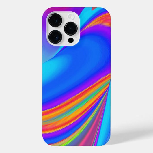 Coque Pour Pour iPhone 14 Pro Max Summerfeel, Rainbowart 3D Abstrait (Verso)