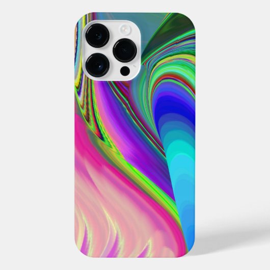 Coque Pour Pour iPhone 14 Pro Max Summerfeel, Rainbowart 3D Abstrait (Verso)