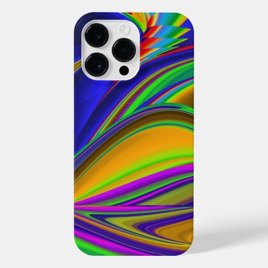 Coque Pour Pour iPhone 14 Pro Max Summerrainbow, Rainbowart 3D Abstrait (Verso)