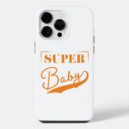 Coque Pour Pour iPhone 14 Pro Max Super bébé (Verso)