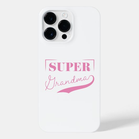 Coque Pour Pour iPhone 14 Pro Max Super grand-mère (Verso)