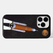 Coque Pour Pour iPhone 14 Pro Max Système de lancement spatial SLS de la NASA (Verso Horizontal)