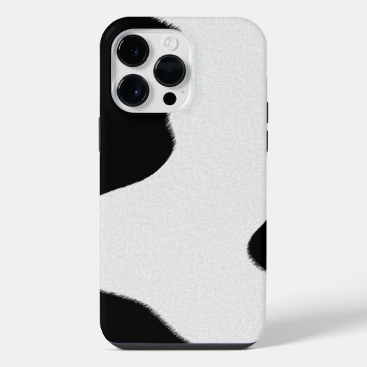 Coque Pour Pour iPhone 14 Pro Max Taches de vache (Verso)