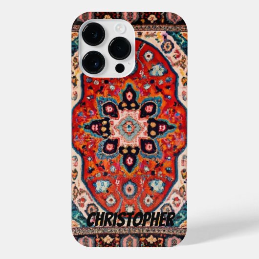 Coque Pour Pour iPhone 14 Pro Max Tapis perse (Verso)