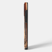 Coque Pour Pour iPhone 14 Pro Max Texture de bois cool unique (Côté gauche)