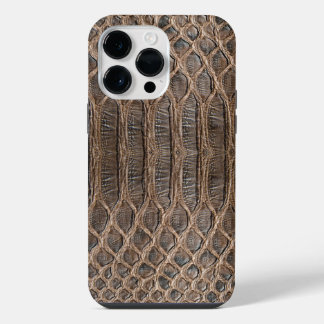 Coque Pour Pour iPhone 14 Pro Max Texture de la peau du reptile Cod.03