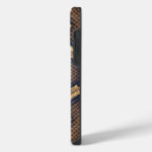 Coque Pour Pour iPhone 14 Pro Max Texture de la peau du reptile Cod.06 (Côté gauche)