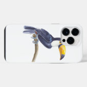 Coque Pour Pour iPhone 14 Pro Max Toucan, oiseau tropical (Verso Horizontal)
