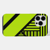 Coque Pour Pour iPhone 14 Pro Max Triangle - Vert chaux (Verso Horizontal)