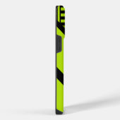 Coque Pour Pour iPhone 14 Pro Max Triangle - Vert chaux (Côté droit)
