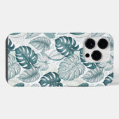Coque Pour Pour iPhone 14 Pro Max Tropical Botanical Green Monsteras (Verso Horizontal)