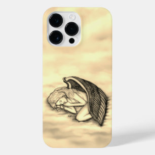 Coque Pour Pour iPhone 14 Pro Max Un Ange endormi sur les nuages des cieux