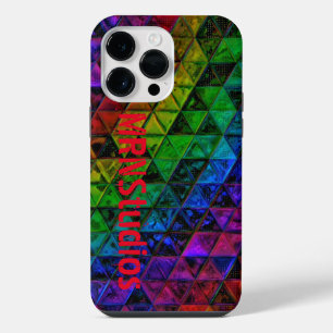 Coque Pour Pour iPhone 14 Pro Max Verre de fierté