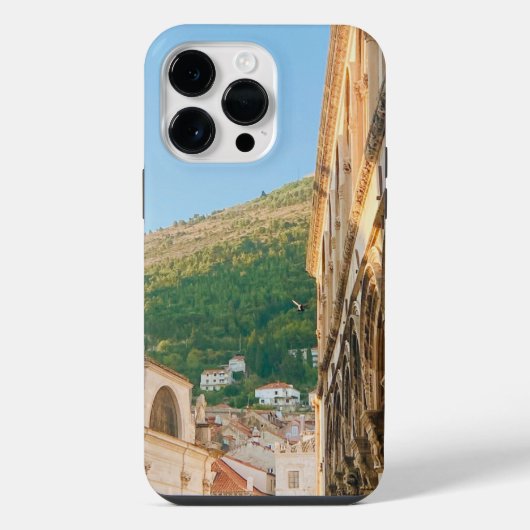 Coque Pour Pour iPhone 14 Pro Max Vieille ville de Dubrovnik (Verso)