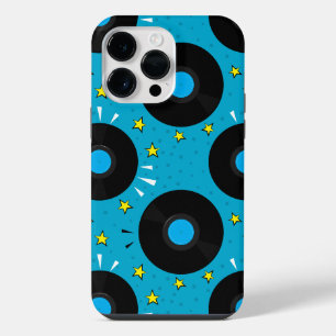 Coque Pour Pour iPhone 14 Pro Max Vinyl Record Comic Style de livre