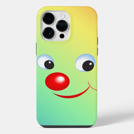 Coque Pour Pour iPhone 14 Pro Max Visage clown (Verso)