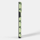Coque Pour Pour iPhone 14 Pro Max Visage de panda mignon moderne vert clair  (Côté droit)