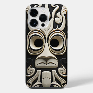 Coque Pour Pour iPhone 14 Pro Max Visage de singe Culture Haida Autochtone Canadien