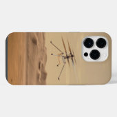 Coque Pour Pour iPhone 14 Pro Max Vol d'hélicoptère Mars Ingéniity (Verso Horizontal)