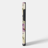 Coque Pour Pour iPhone 14 Pro Max Watercolor Echinacea Purple & Gold (Côté gauche)