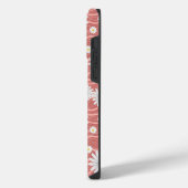 Coque Pour Pour iPhone 14 Pro Max Wavy Pink Daisies (Côté gauche)