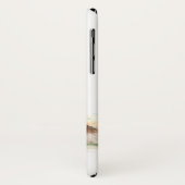 Coque pour smartphone, renard et corbeau. (Dos/Gauche)