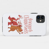 Coque pour téléphone design de Noël (Dos (Horizontal))