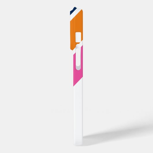 Coque Preppy Striped Iphone 14 Pro (Verso / Gauche)