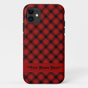 Coque Red Plaid iPhone 5