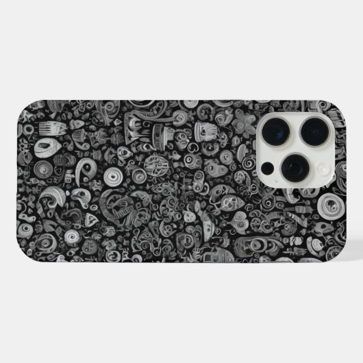 coque rempli de gribouillis (Verso Horizontal)