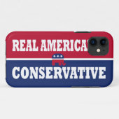 Coque républicain conservateur de l'iPhone 5 (Dos (Horizontal))