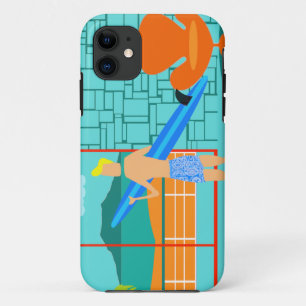 Coque Retro Surfer Dude iPhone 5/5S