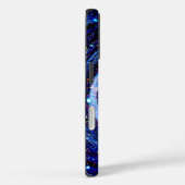 Coque robuste de Phoenix bleu-coque iphone (Verso / Droite)