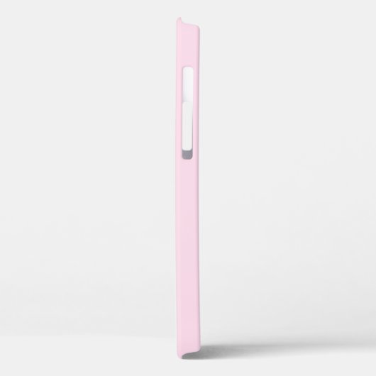 Coque rose -coque iphone noir Sly Chat Monogramme (Verso / Gauche)