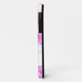 Coque rose Grunge iPhone5 (Dos/Gauche)