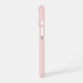 Coque Rose Mignon pour iPhone 16 – Motivationnelle (Côté gauche)