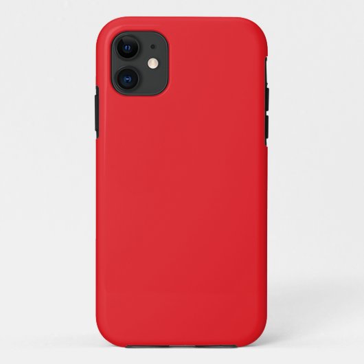 Coque rouge pour iPhone Coque de téléphone rouge C (Dos)