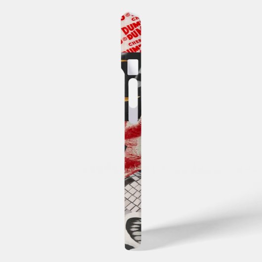 Coque rouge tendance (Verso / Gauche)