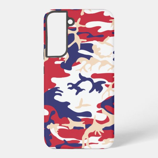 Coque Samsung Galaxy 4th of July, Independence day, Camouflage Beige (Verso)