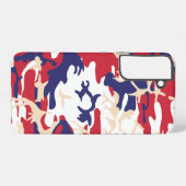Coque Samsung Galaxy 4th of July, Independence day, Camouflage Beige (Verso Horizontal)