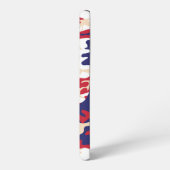 Coque Samsung Galaxy 4th of July, Independence day, Camouflage Beige (Côté gauche)