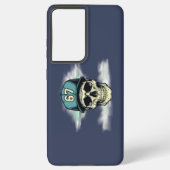 Coque Samsung Galaxy 67 Crâne (Verso)