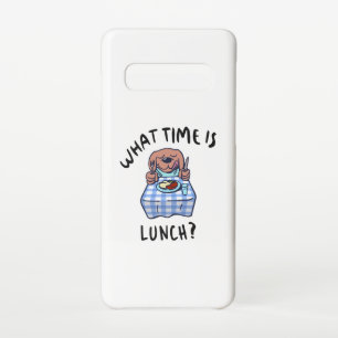 Coque Samsung Galaxy S10 À quelle heure est le déjeuner