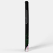 Coque Samsung Galaxy Abeille sur roses rose jaune Fleurs (Côté droit)