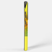 Coque Samsung Galaxy Abeille sur tournesol Lettre initiale Monogramme (Côté droit)